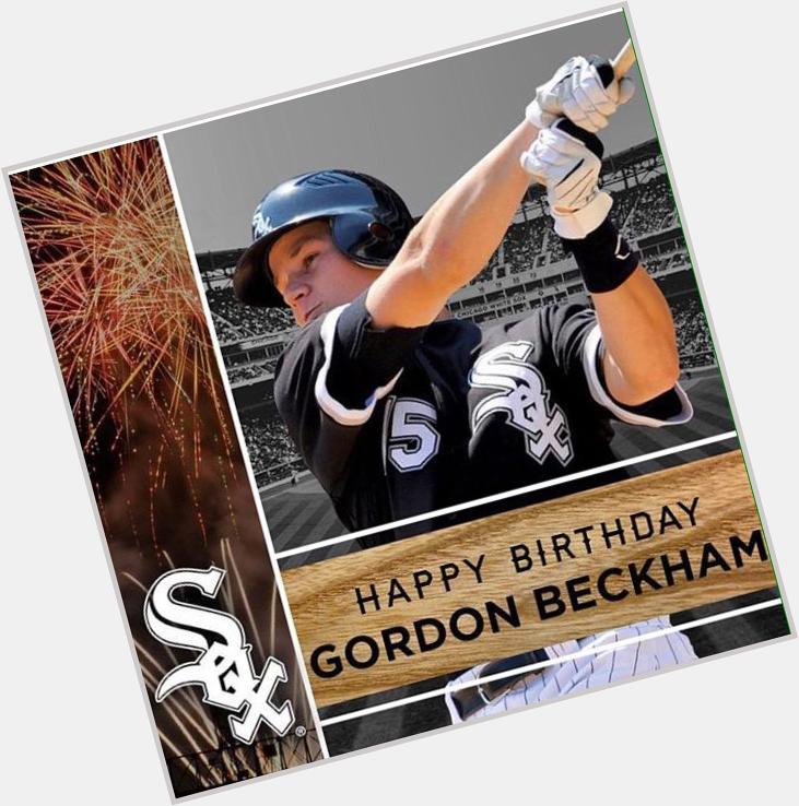 REmessage to wish Gordon Beckham and Mark Parent a happy birthday!  