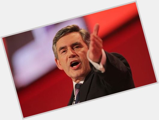 Happy Birthday to Gordon Brown. 66 today (hope you don\t mind us telling everyone your age). 