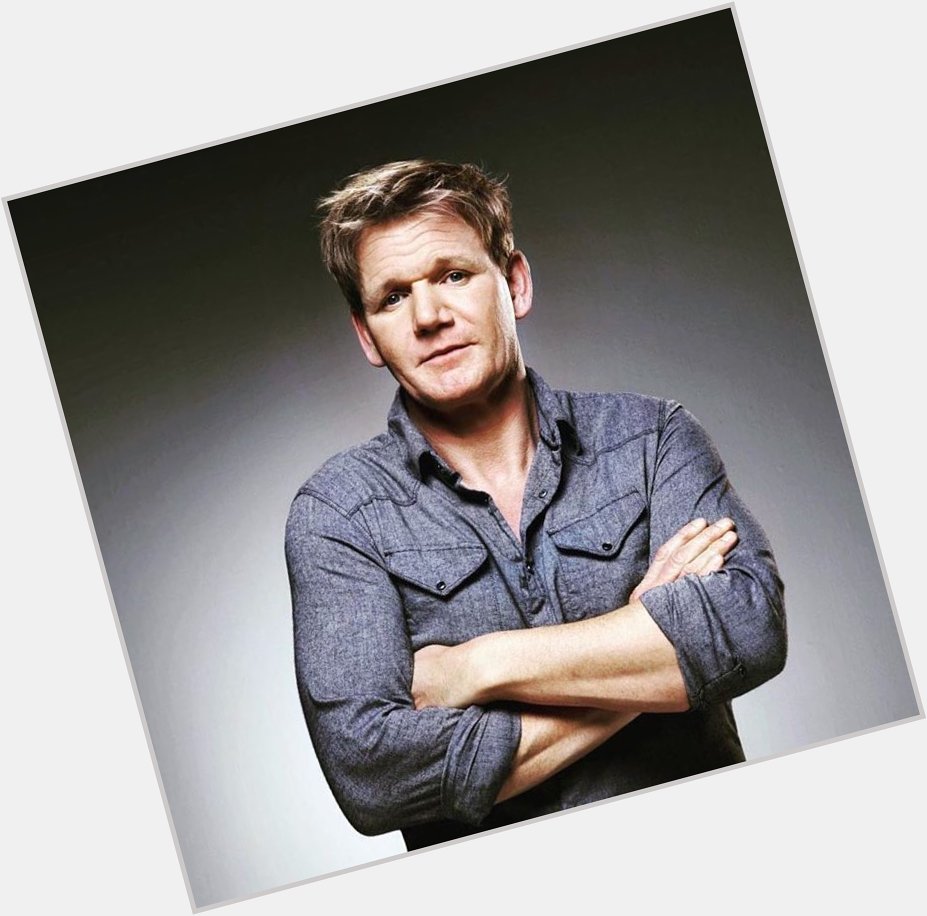 Happy birthday to my favorite & very handsome Chef Gordon Ramsay! You inspire me! Have a great one   