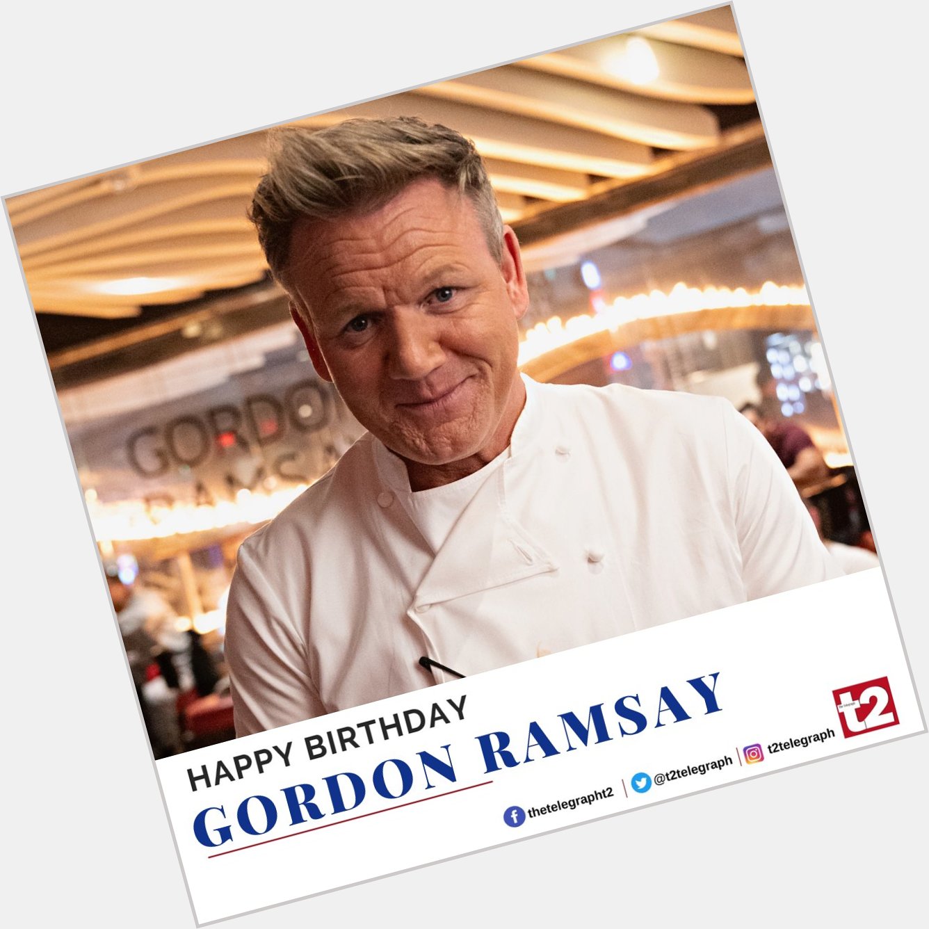 Happy birthday Gordon Ramsay, the celebrity chef who always speaks his mind 