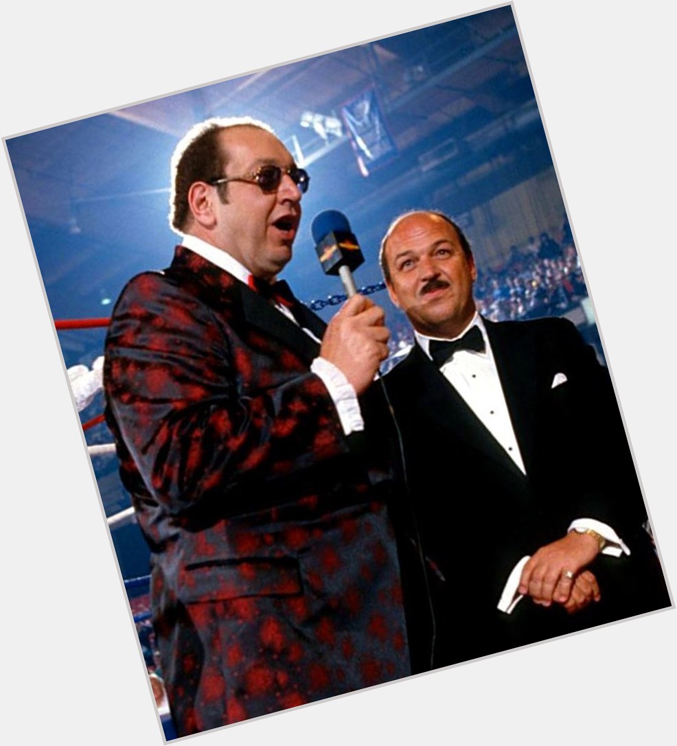 Happy Heavenly Birthday To The Late Great Gorilla Monsoon. Here He Is With The Late Great Mean Gene Oakland In 1986. 