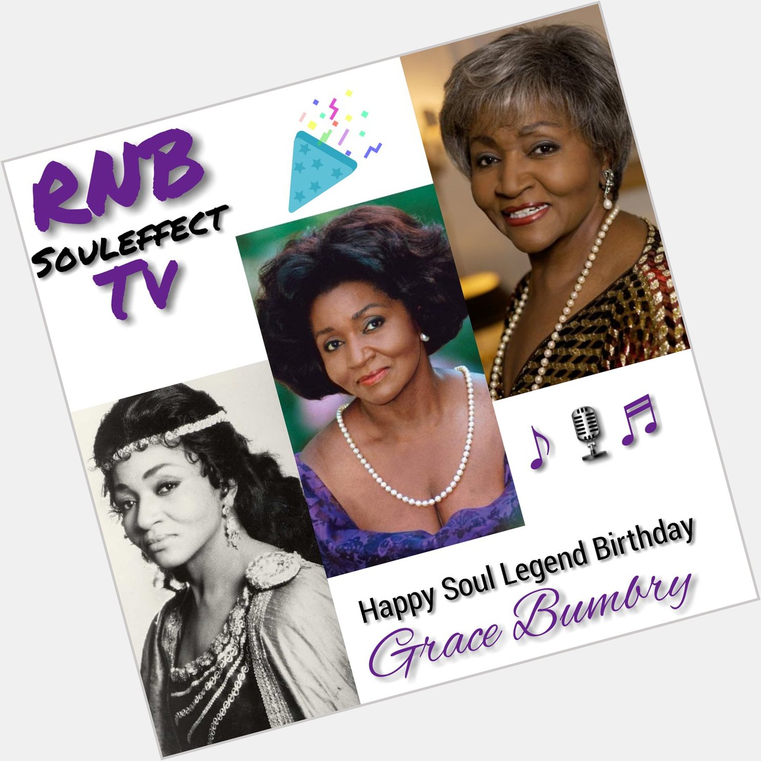 Happy Soul Legend Birthday Grace Bumbry 