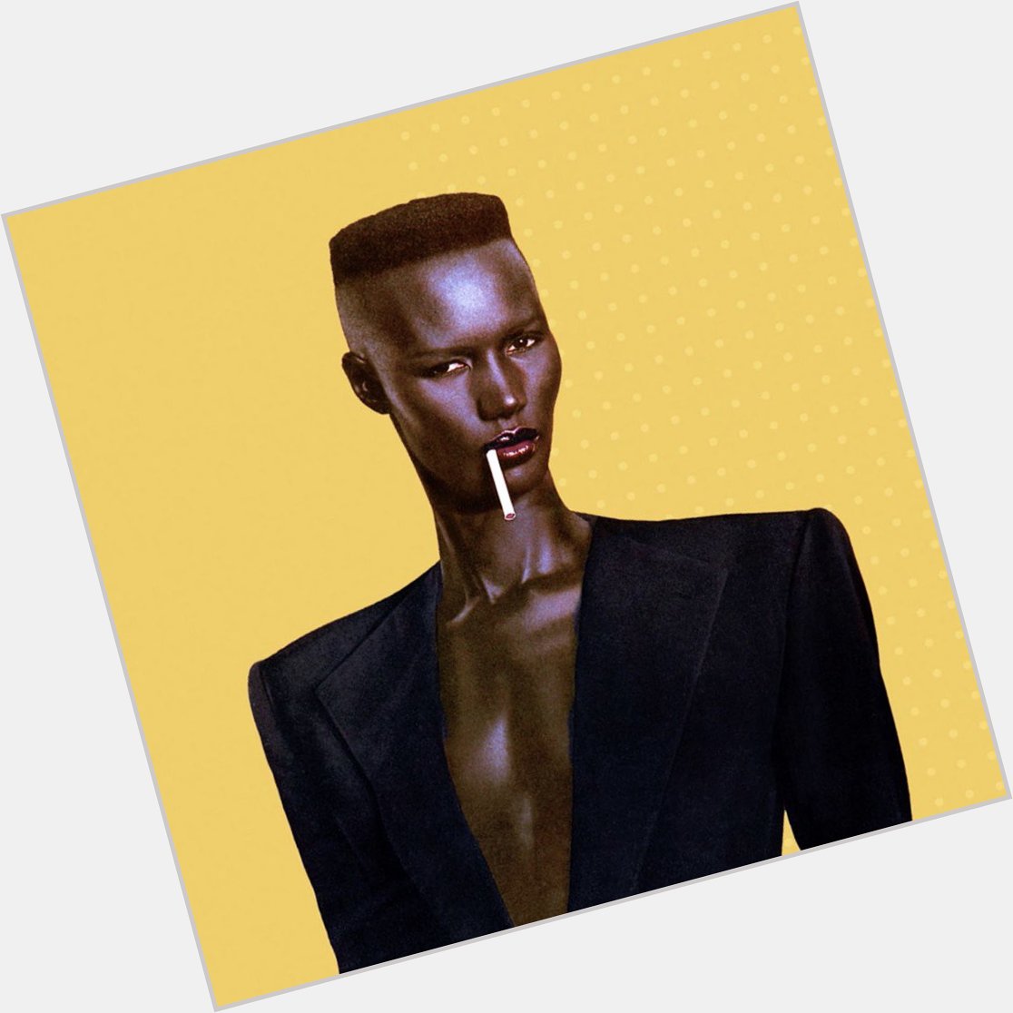 Happy birthday to the one... the only... Grace Jones 