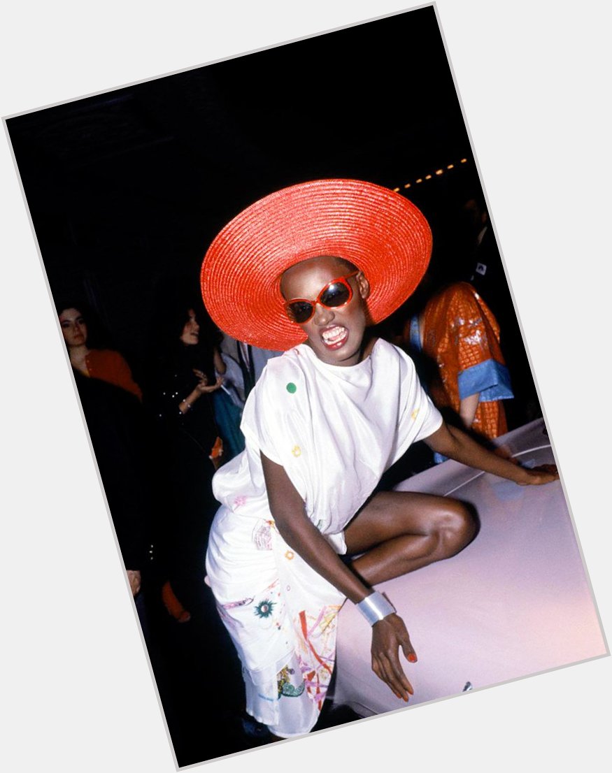 Happy Birthday Grace Jones. That\s how it\s done. Long may she reign. 