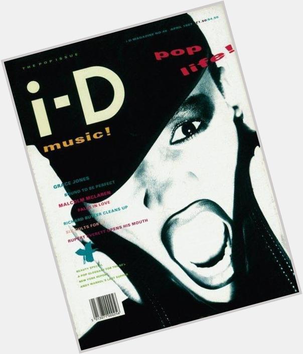 Happy Birthday to former i-D cover star Grace Jones! [The Pop Issue, April 1987] 