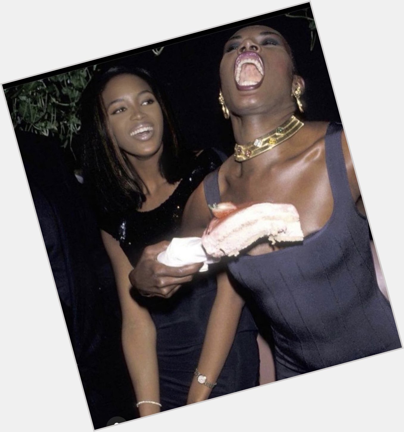 Every photo of Grace Jones really always reads life of the party. Happy Birthday, 