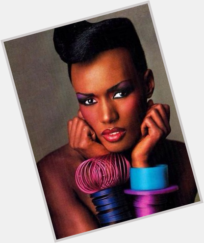 Wishing a happy 65th birthday to the talented
but batshit crazy model actress and singer
Grace Jones! 