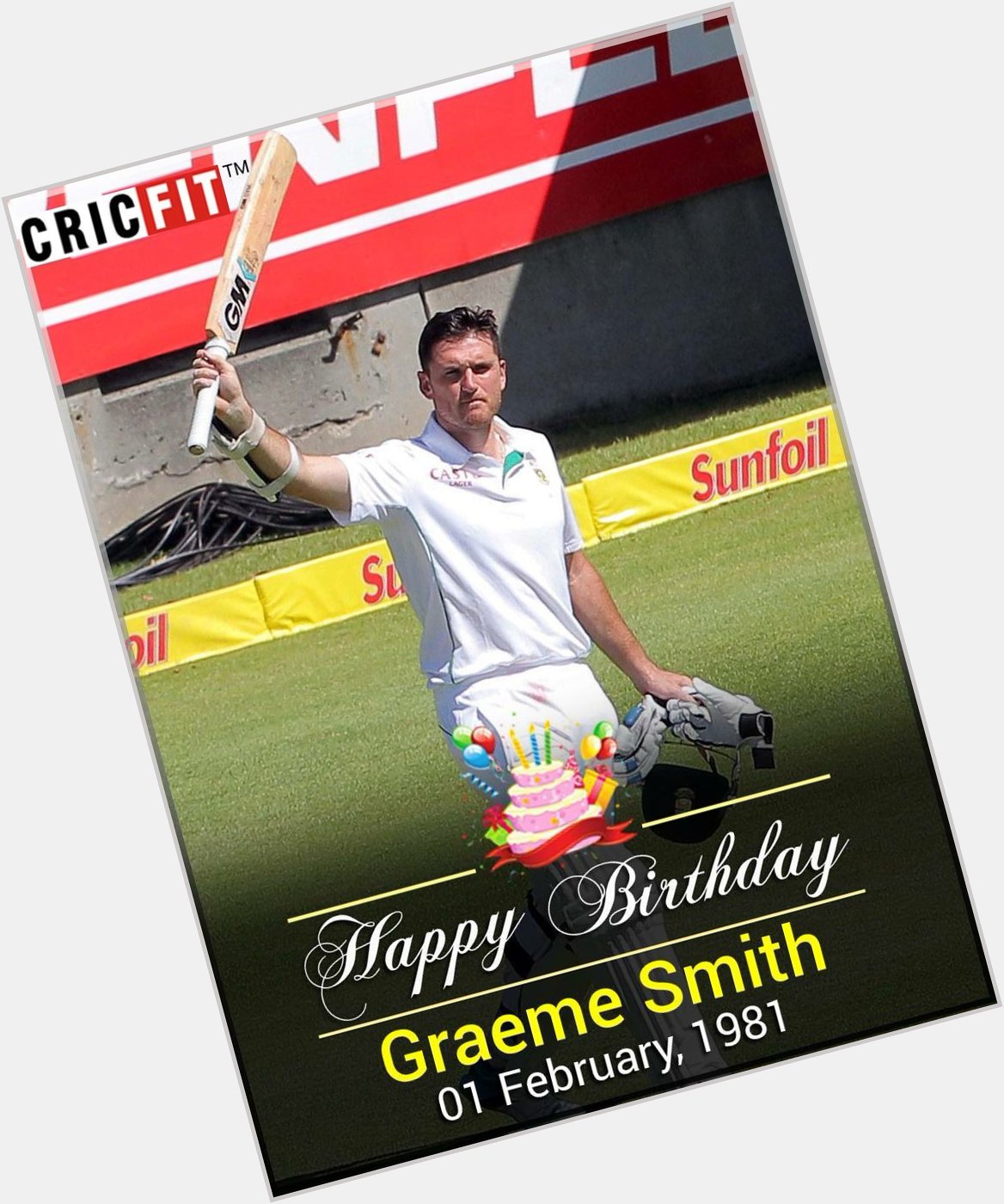 Cricfit Wishes Graeme Smith a Very Happy Birthday! 