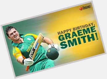 Happy birthday Graeme Smith 