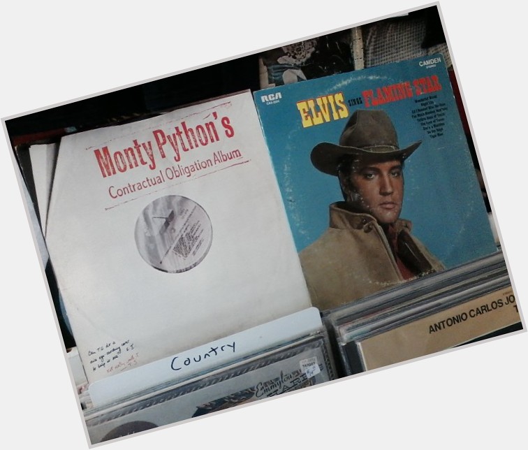 Happy Birthday to the late Graham Chapman of Monty Python & the late Elvis Presley 