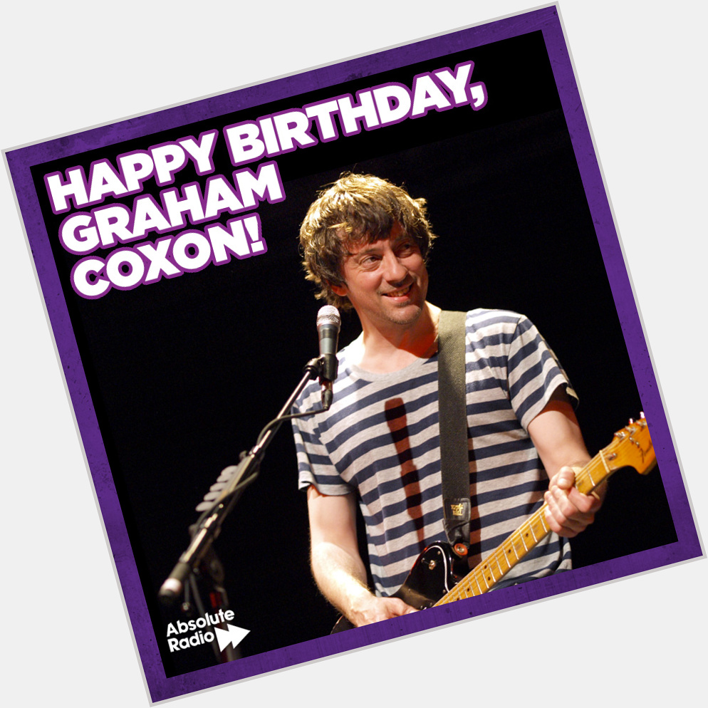 Happy birthday to Graham Coxon! 