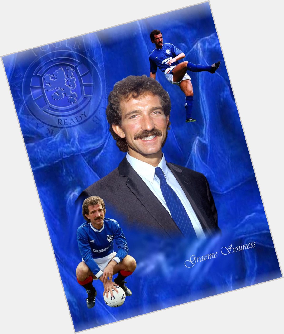 Happy birthday to Graham Souness
Boss and player of the famous Glasgow Rangers        