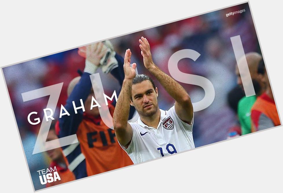 Time to celebrate!  Happy birthday to Graham Zusi! 