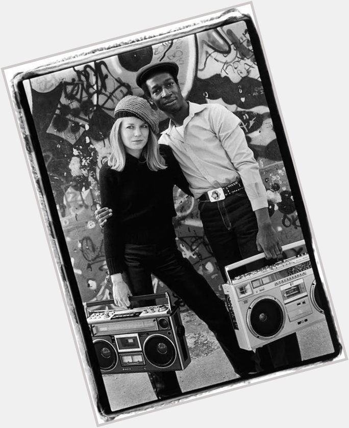 A very happy 64th birthday to Grandmaster Flash. Pictured here with Tina Weymouth in 1981. 