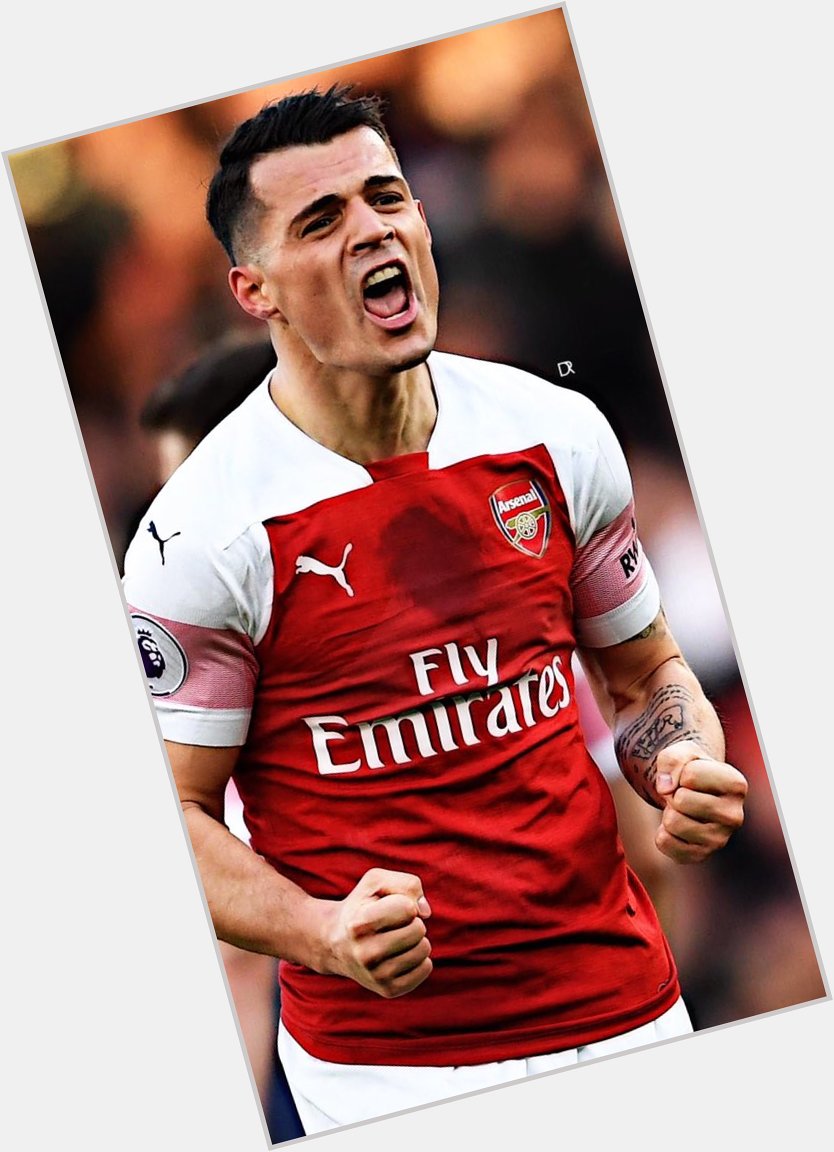 Happy Birthday, GRANIT XHAKA WE ARE RIGHT BEHIND YOU AND WE ALL LOVE YOU MAN  