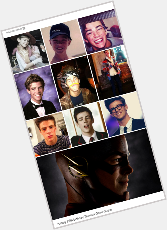 HAPPY BIRTHDAY THOMAS GRANT GUSTIN!     Much love from a French fan!   