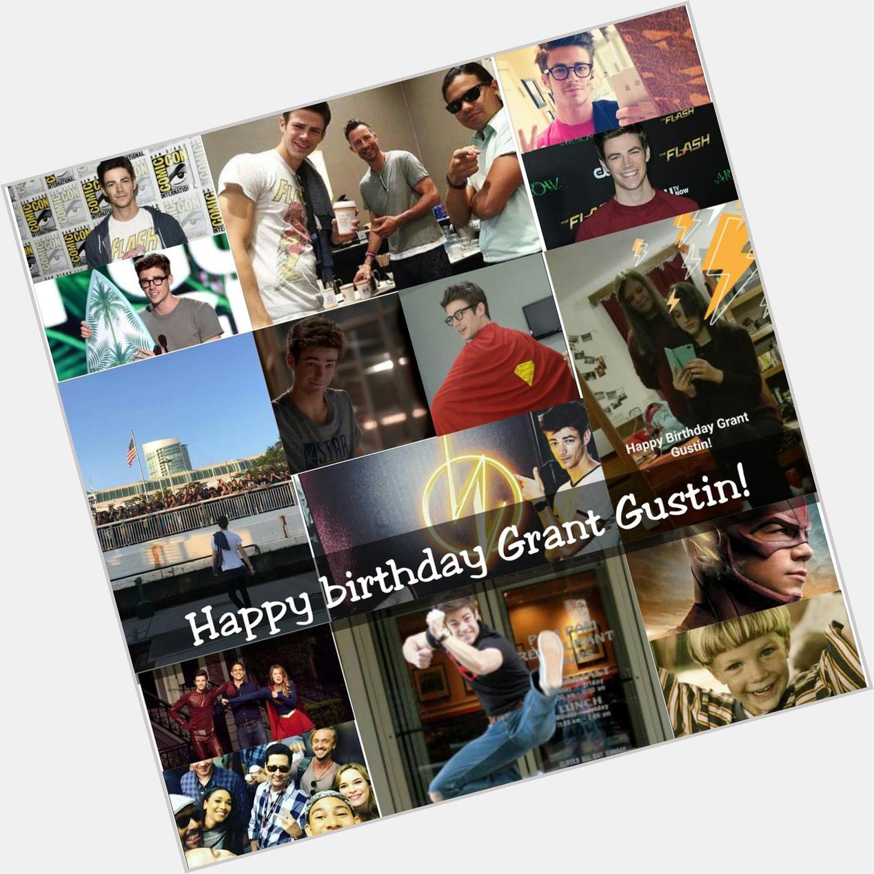 Happy birthday Grant Gustin! :-) 