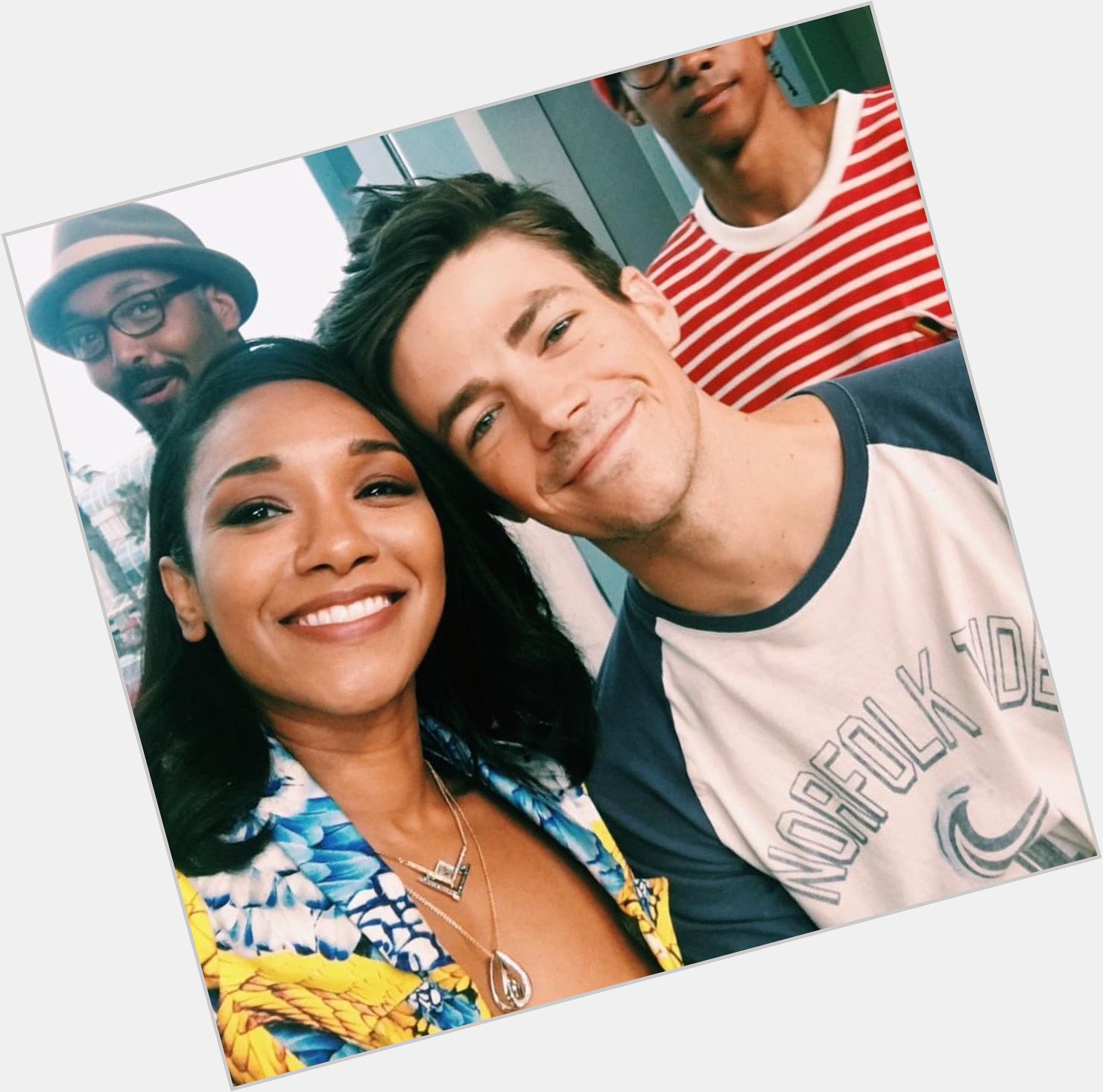 Happy birthday to this adorkable nerd. gotta love him. thanks for being our flash, grant gustin 