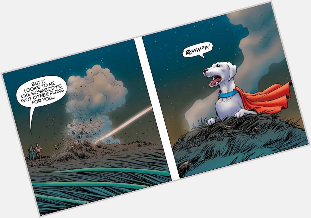 I would like to wish Grant Morrison a Happy Birthday -- and also thank them once again for All-Star Superman 