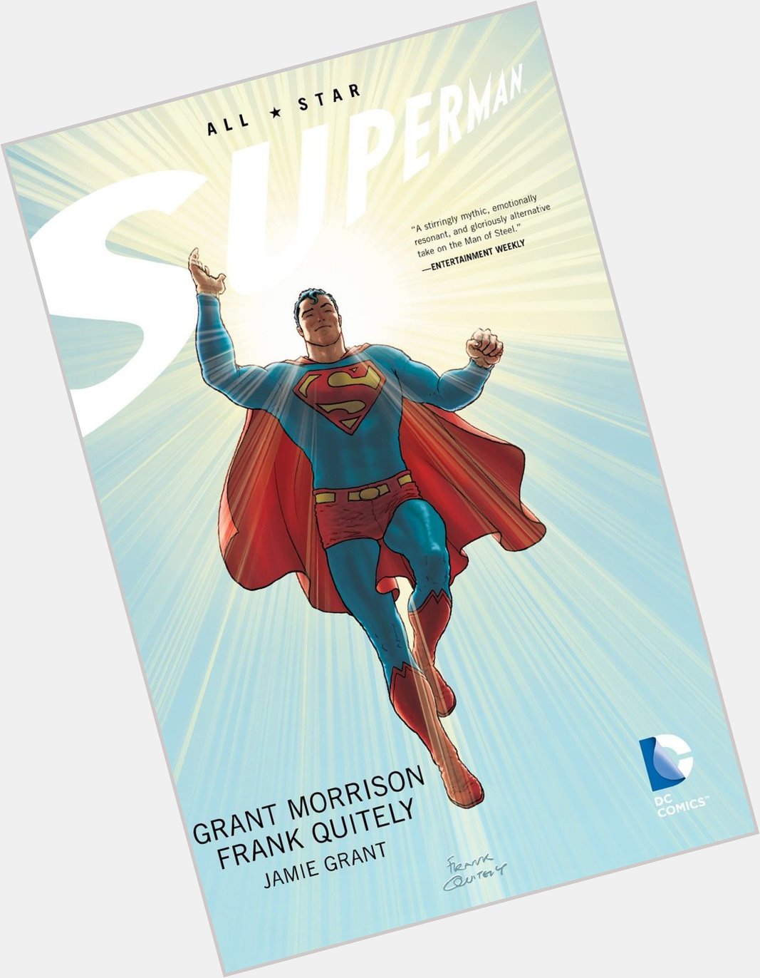Happy birthday to my favorite Superman writer of all time (among many other things), Grant Morrison! 