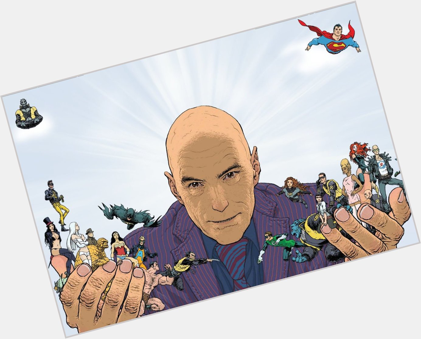 Happy birthday to Grant Morrison, one of the greatest comic book writers of all time 