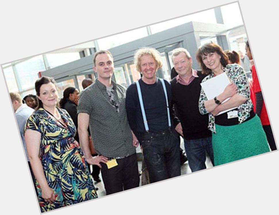 Happy Birthday to icon Grayson Perry! Here\s Grayson with staff whilst visiting us in 2013! 
