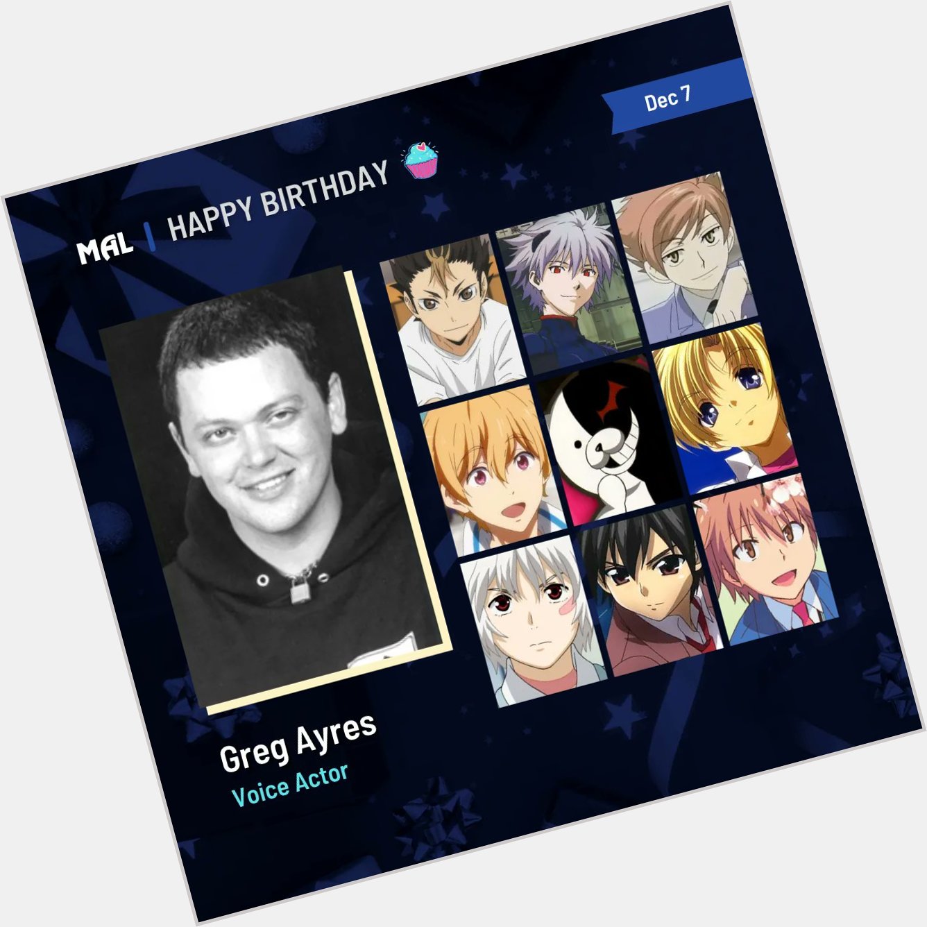 Happy Birthday to Greg Ayres! Full profile:  