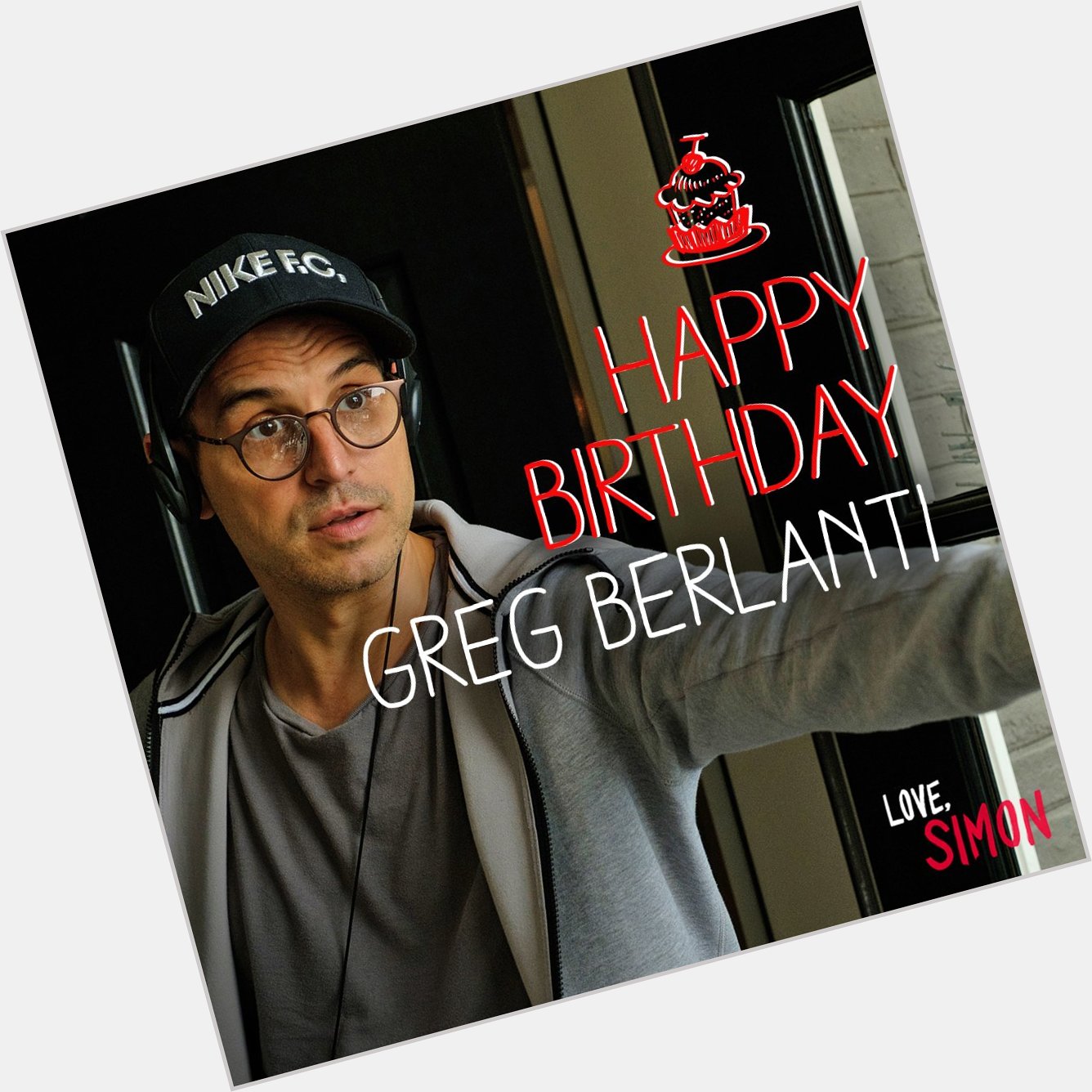 Happy Birthday to our amazing director, Greg Berlanti! 
