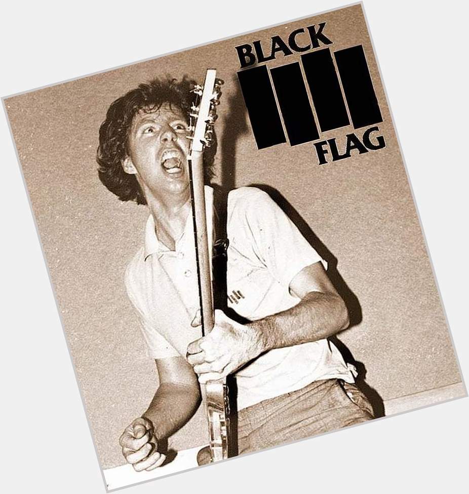 Happy 69th birthday Black Flag founder and guitarist Greg Ginn. 