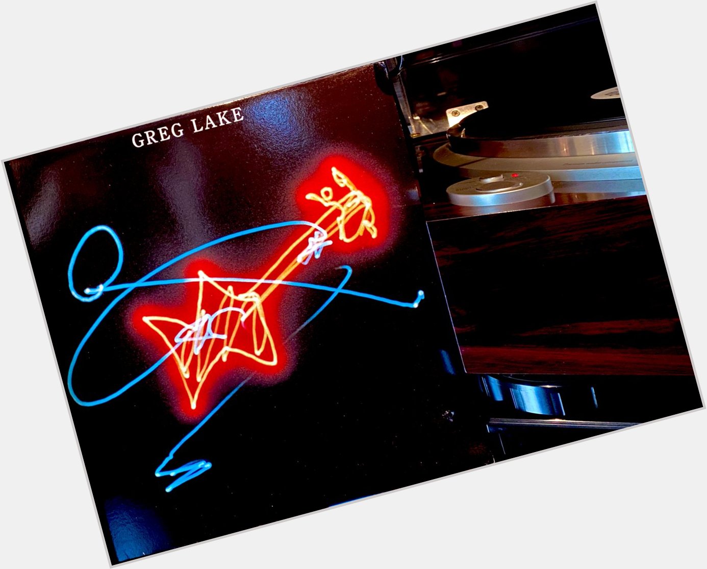 Now spinning at Skylab: 

Greg Lake - s/t (1981) - happy heavenly birthday Greg!   