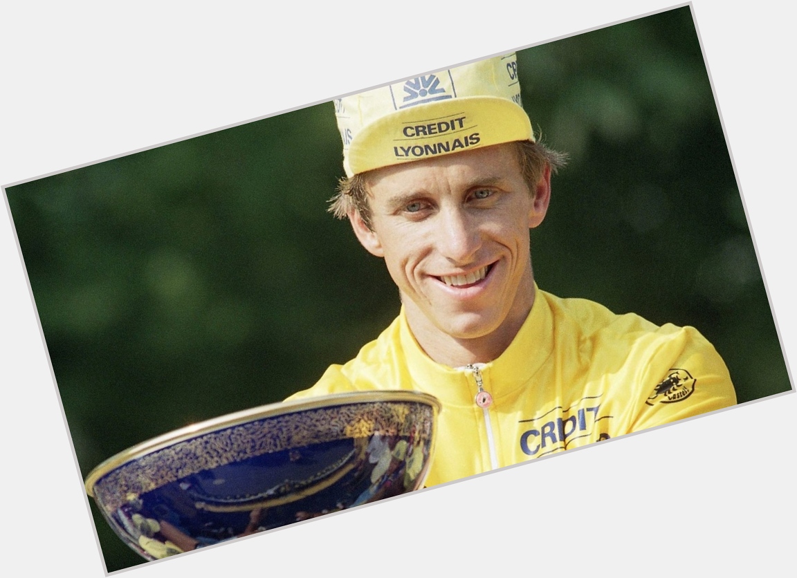 Happy Birthday Greg Lemond. First American to win the Tour de France in 1986.   