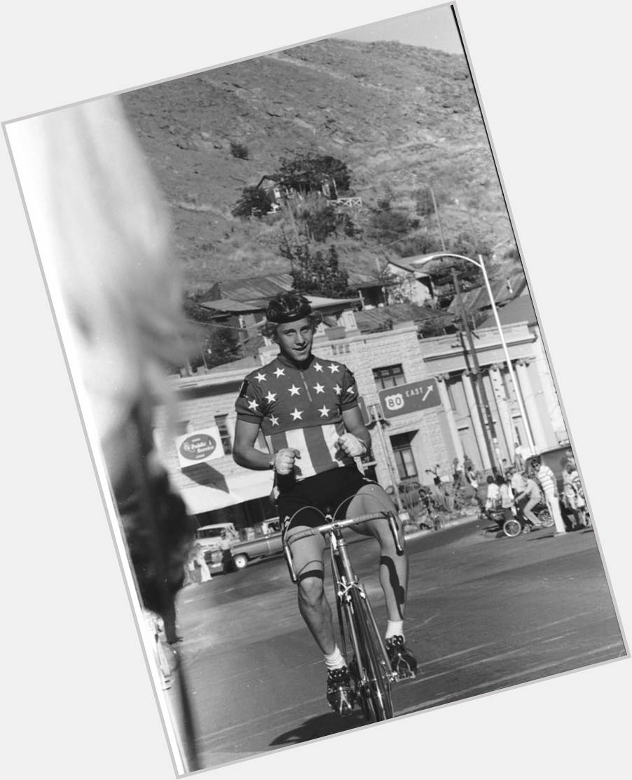 First year junior Greg LeMond racing (and winning) at Vuelta de Bisbee in 1978. Happy birthday 