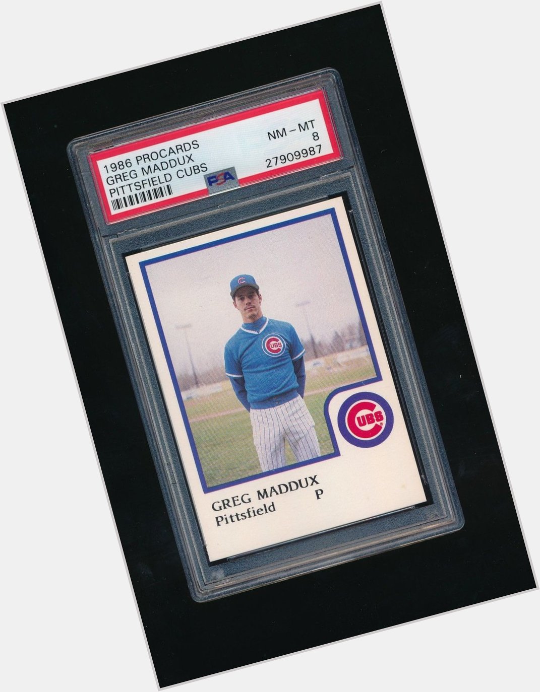 Happy 52nd birthday to Greg Maddux of the Pittsfield Cubs:  
