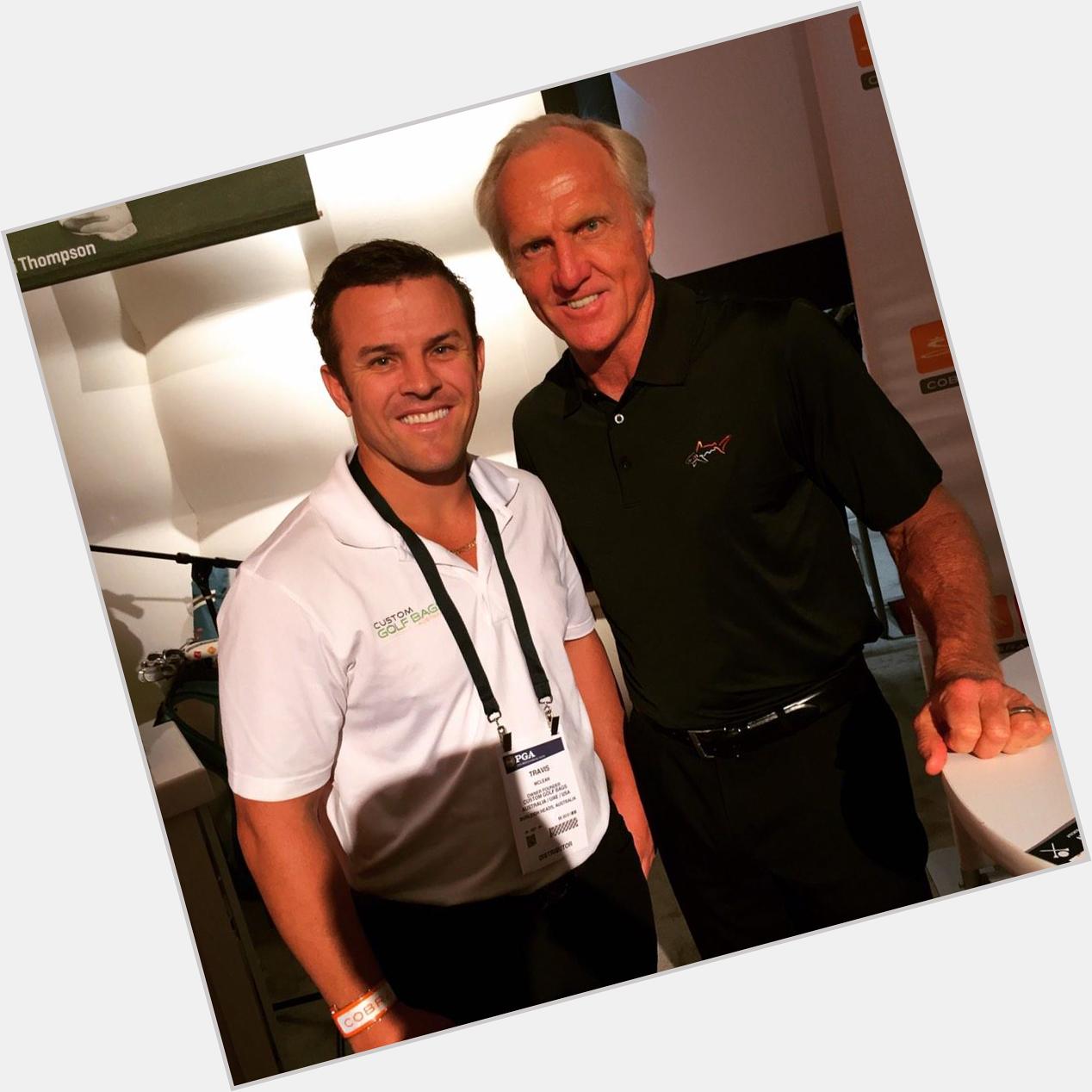 Happy 60th Birthday Greg Norman. Had the pleasure of meeting Greg at the PGA Show a true gentleman 