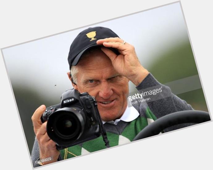 Happy 60th Birthday today\s über-cool celebrity with an über-cool camera: \"The Shark\", GREG NORMAN 
