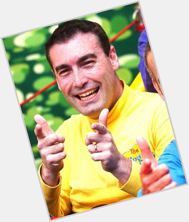 Happy Birthday to the very talented original Yellow Wiggle Greg Page! Keep on wiggling! 