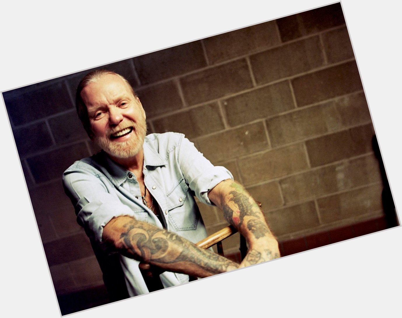 Happy birthday to the late Gregg Allman.  A legend always. 