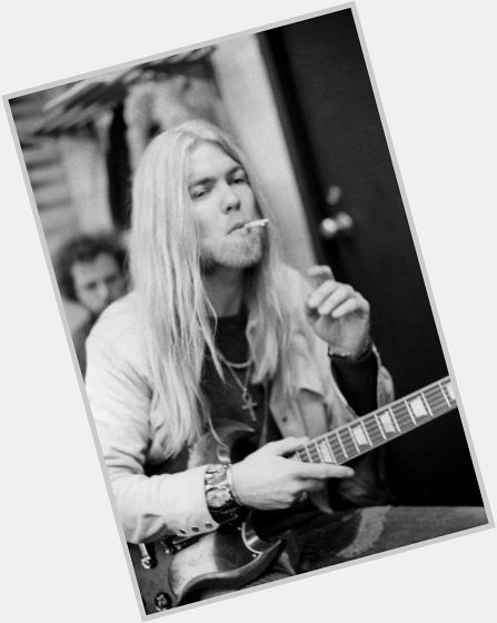 Happy birthday Gregg Allman. It\s been a year since we lost you and still miss you and your distinctive voice. 