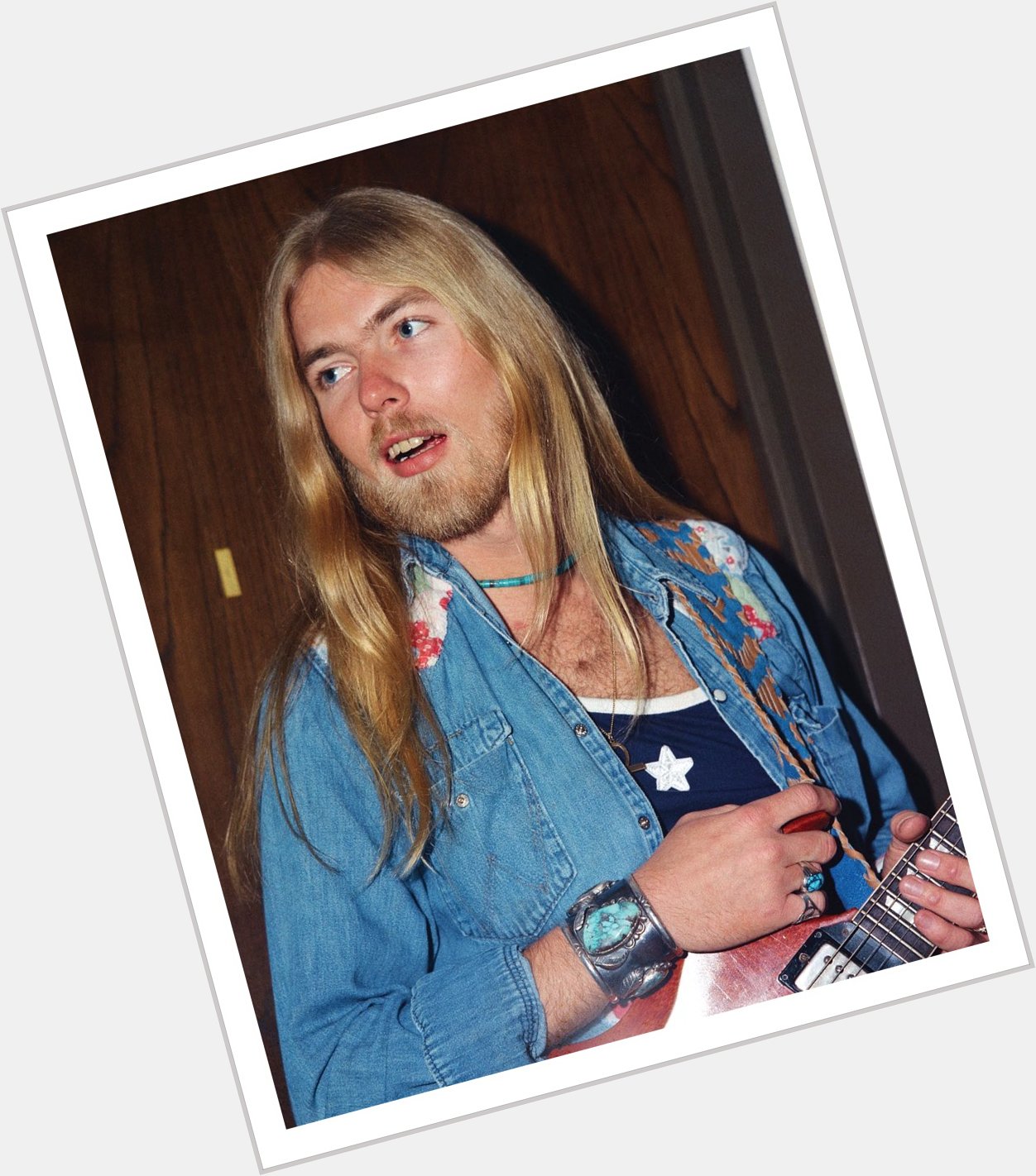 Happy birthday to Gregg Allman! He would ve been 73 today 