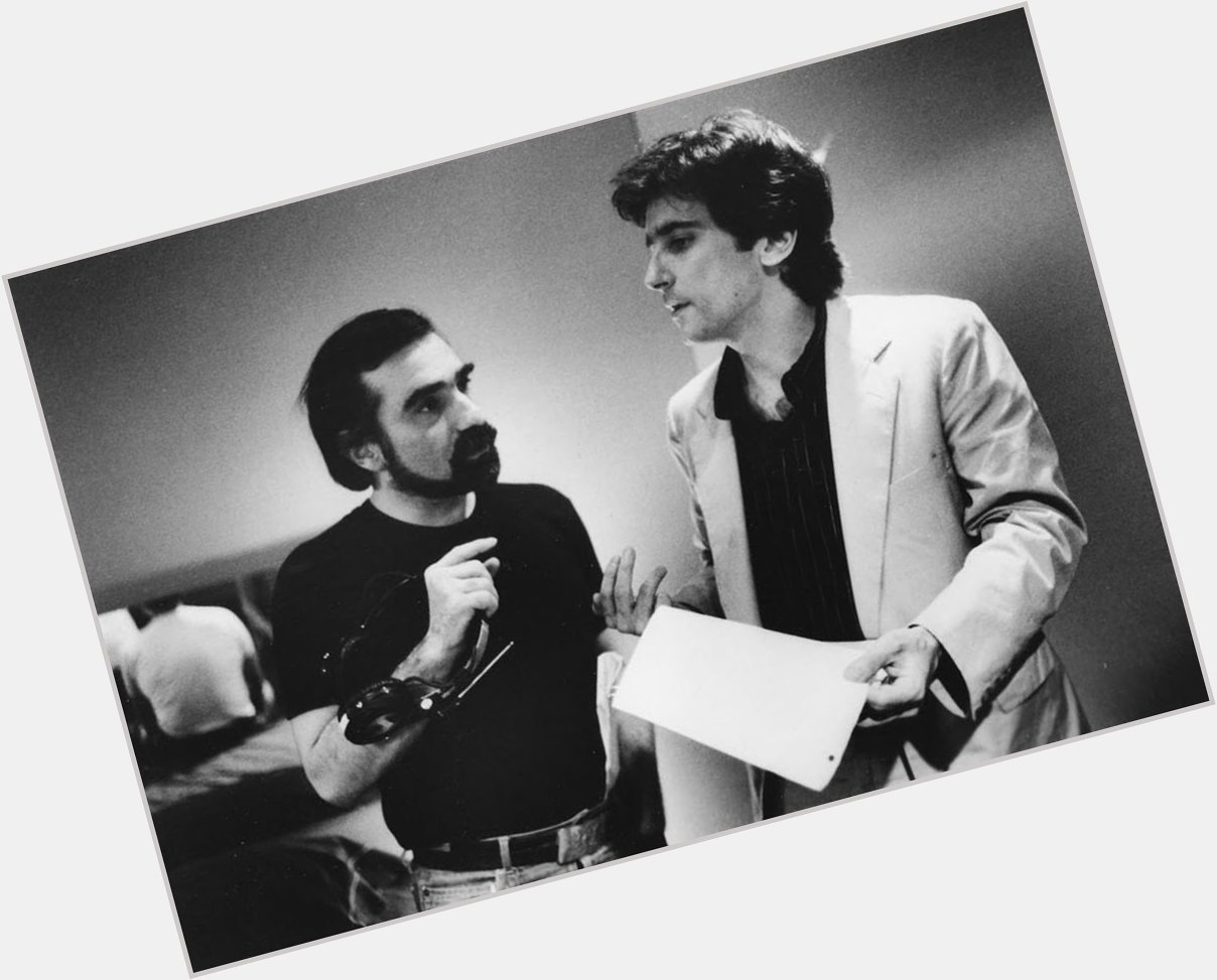 Happy birthday, Griffin Dunne! Seen here with director Martin Scorsese on the set of After Hours (1985). 