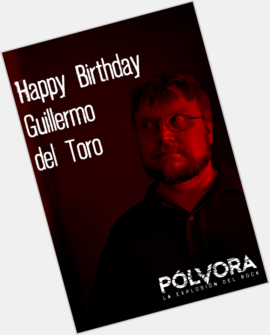 Happy birthday, GUILLERMO DEL TORO (  