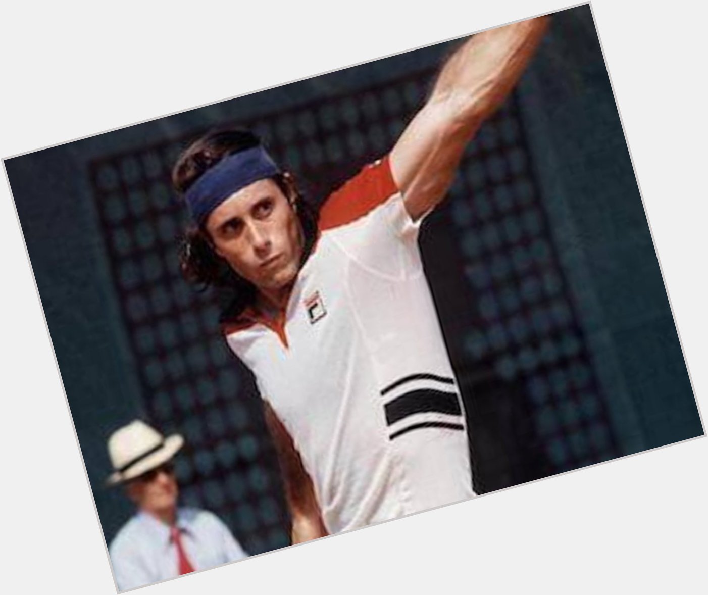 Happy Birthday to the Great Guillermo Vilas of Argentina. 