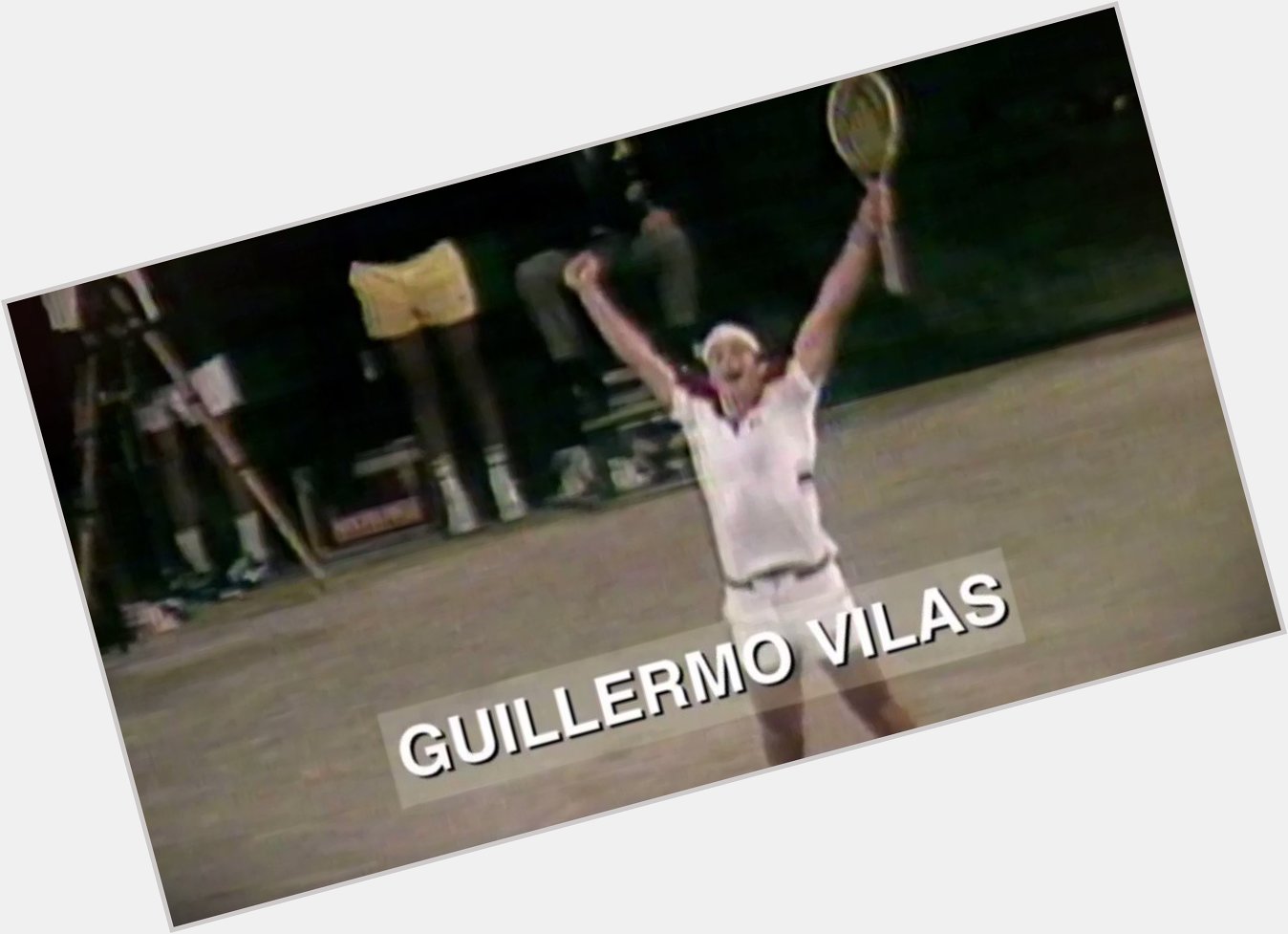 Happy birthday to the Young Bull of the Pampas, Guillermo Vilas!

 