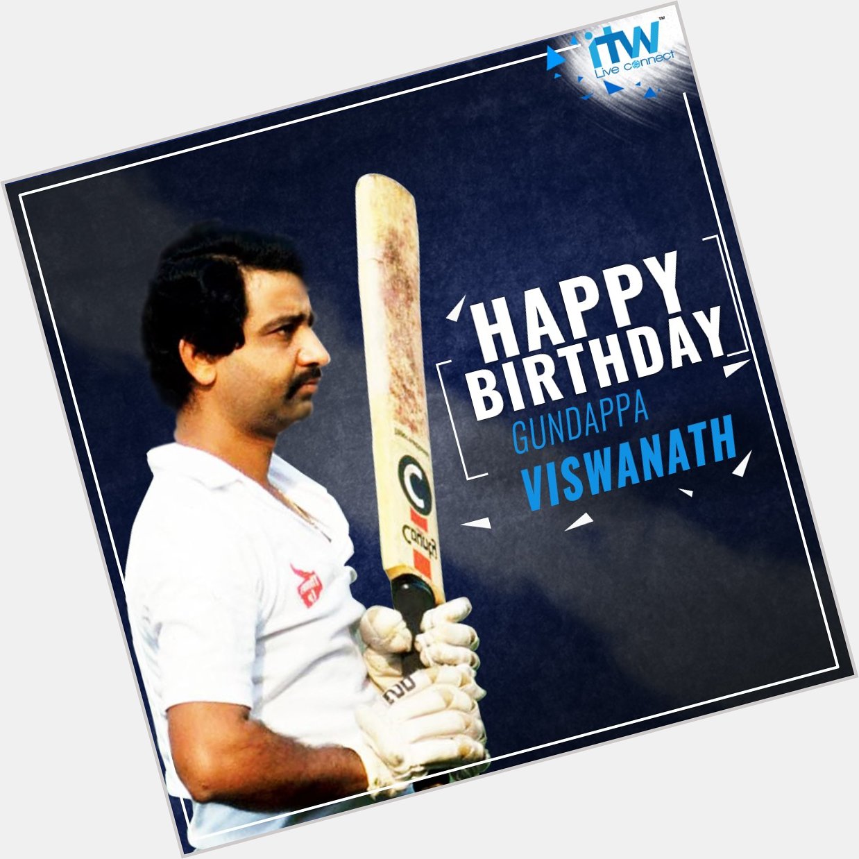 Wishing a very Happy Birthday to one of the finest batsman India have produced, Gundappa Viswanath! 