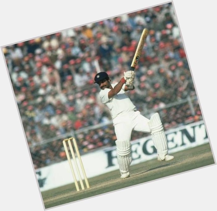 Happy Birthday the legendary cricket artist Gundappa Viswanath. 