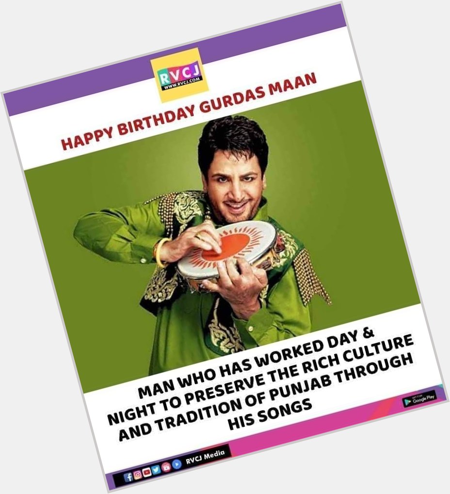 Happy Birthday Gurdas Maan! 