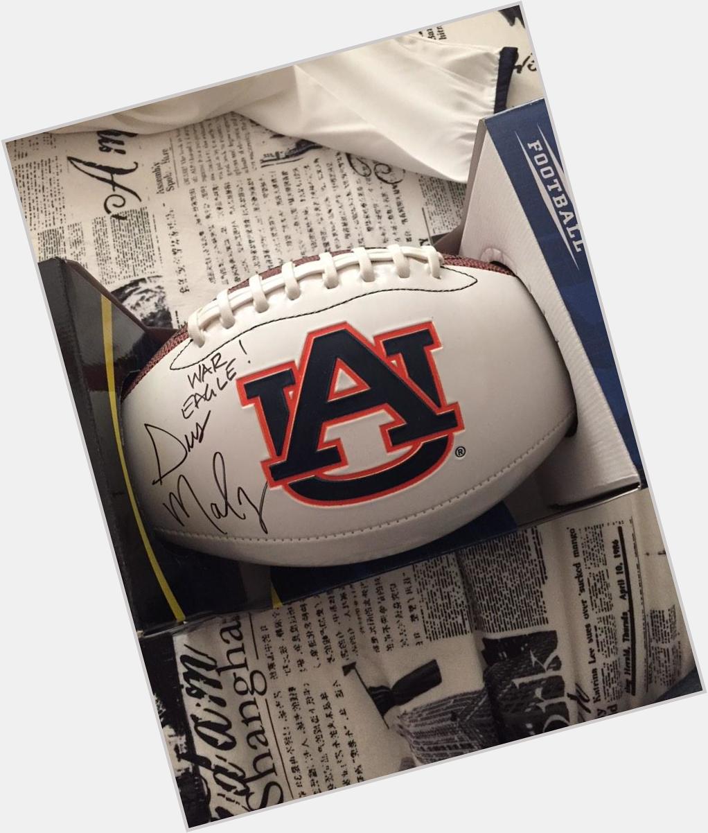 Happy birthday to me!!! From Gus Malzahn!! 