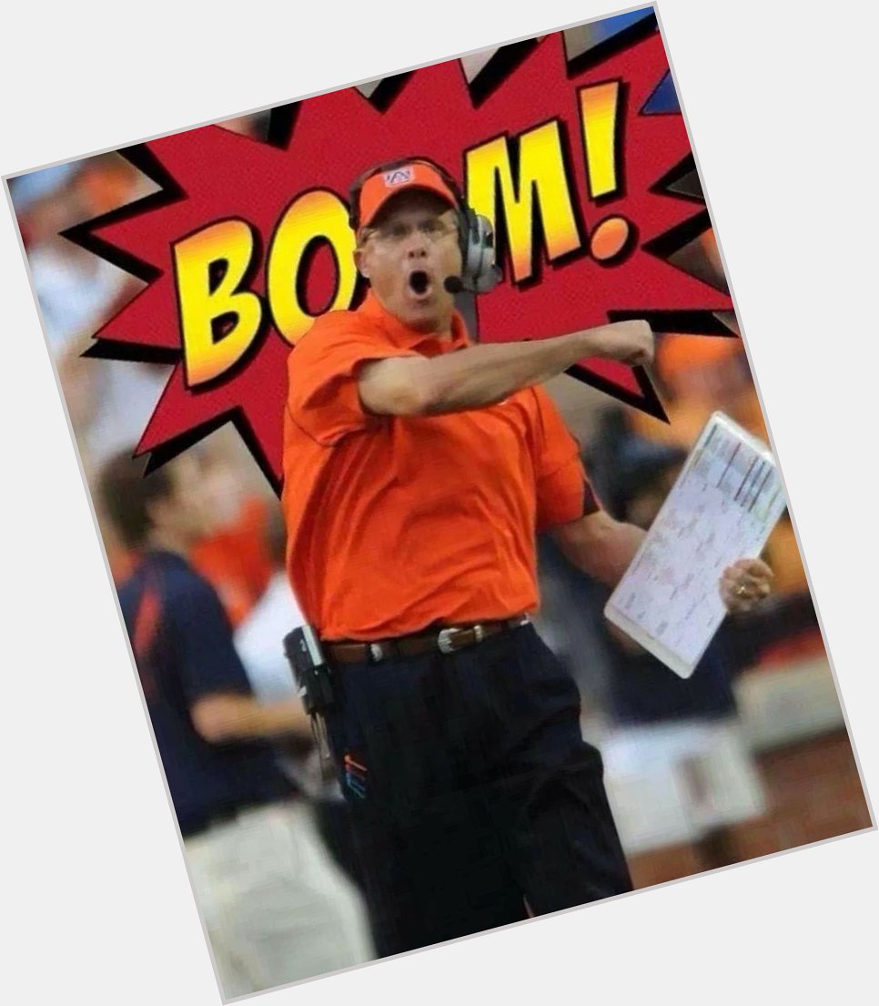 Happy 50th Birthday to Mr. Boom, Auburn head coach Gus Malzahn. 