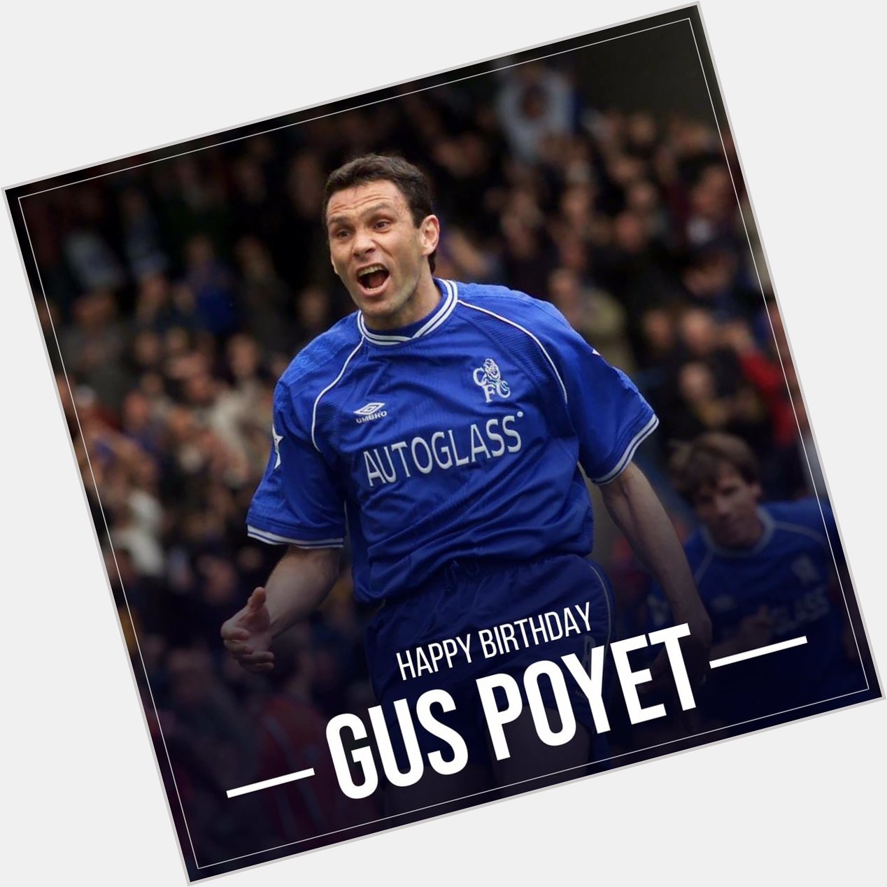 Wishing a very Happy Birthday to our former midfield star Gustavo \GUS\ Poyet who turns 51 today! 