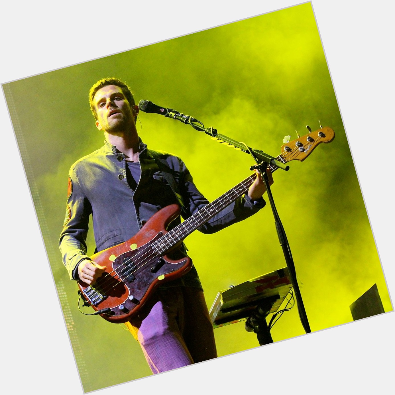 Happy Birthday to Guy Berryman of Coldplay.
(12 April 1978) 